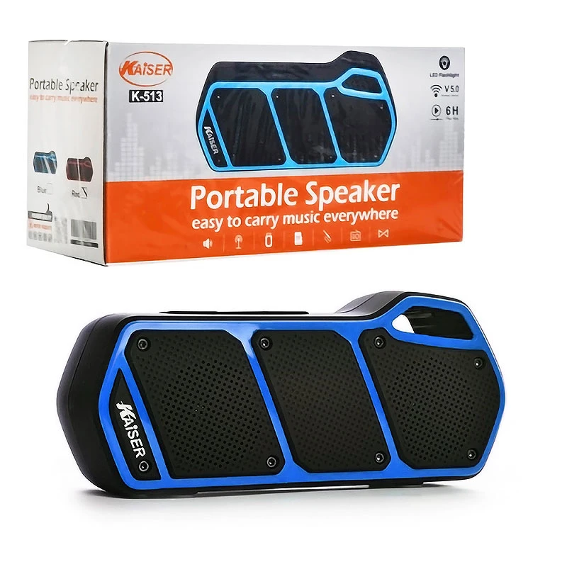 اسپیکر شارژی بلوتوثی KAISER K-513