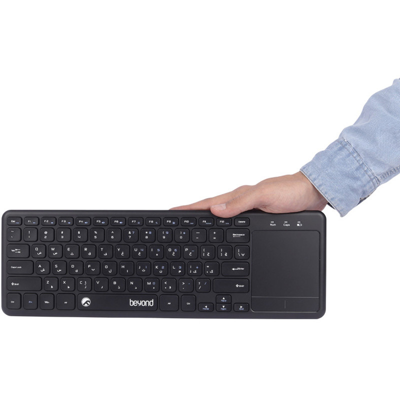 کیبورد و تاچ پد بی سیم بیاند BK-6801RF